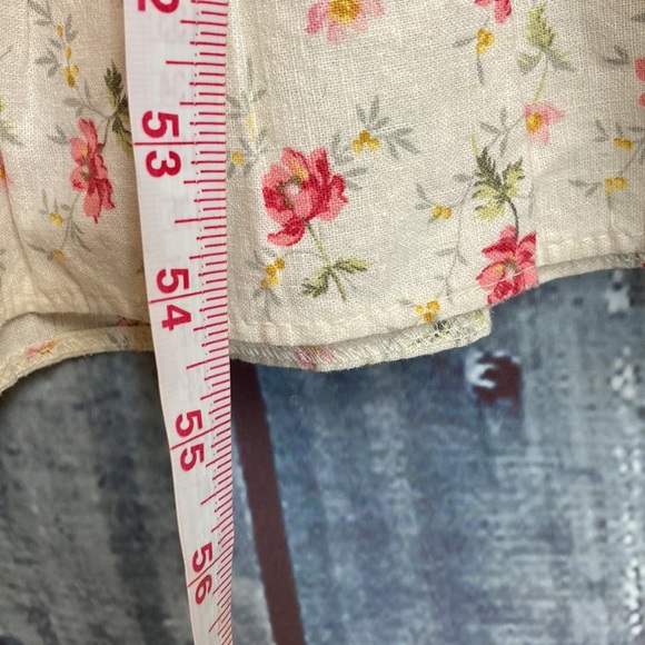 Vintage Jessica McClintock for GUNNE SAX Floral Print Prairie Dress SZ 9/10 - Picture 14 of 16